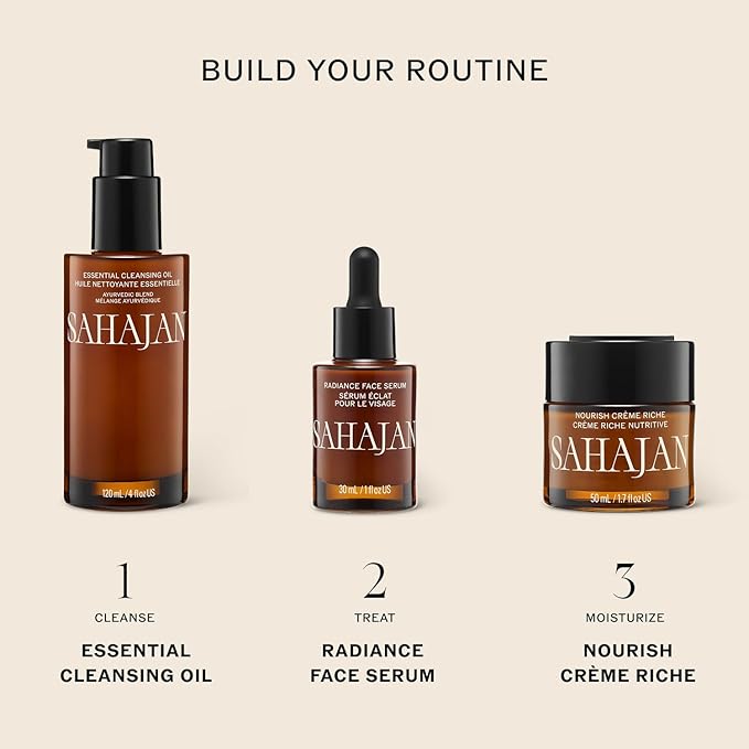 Sahajan Nourish Crème Riche with Vitamin C + Centella | Clinically-Proven Clean Ayurvedic Anti-Aging Rich Facial Moisturizer | Fine Lines & Wrinkles, Firming, Anti-Aging | 1.7 fl oz