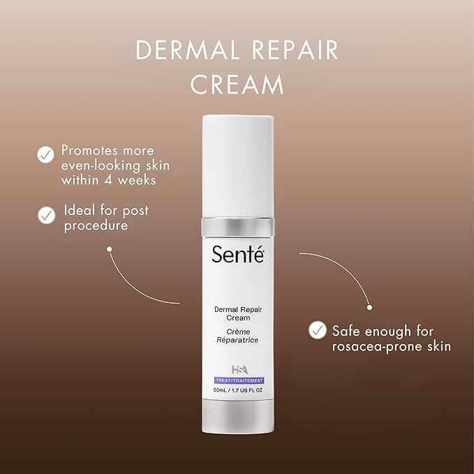 Sentรฉ The Repair Duo with Bio Complete Serum & Dermal Repair Cream - AntiAging Skincare Kit for Sensitive Skin, Fine Lines & Wrinkles, Redness & Deep Hydration.With Retinol & Vitamin E(1.0oz & 1.7oz)