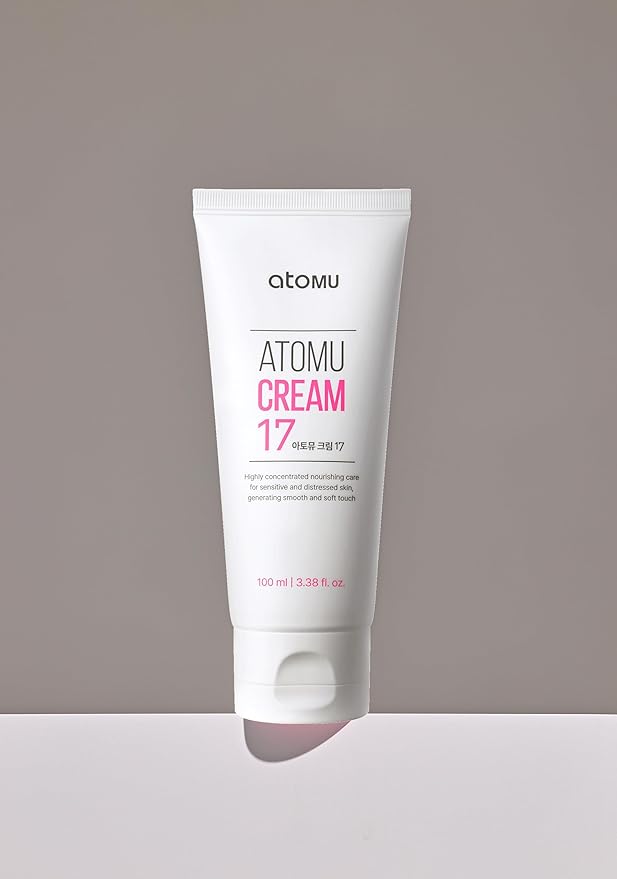 ATOMU Facial Moisturizing Cream 17 Ultimate Moisture - Hydrating Face Moisturizer for 24hrs with Advanced Hyaluronic Acid 3.4 fl oz