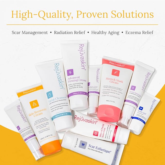 Rejuvaskin Skin Recovery Cream with Aloe Vera, Cooling Moisturizing Cream for Dry, Itchy & Sensitive Skin, 100 ml