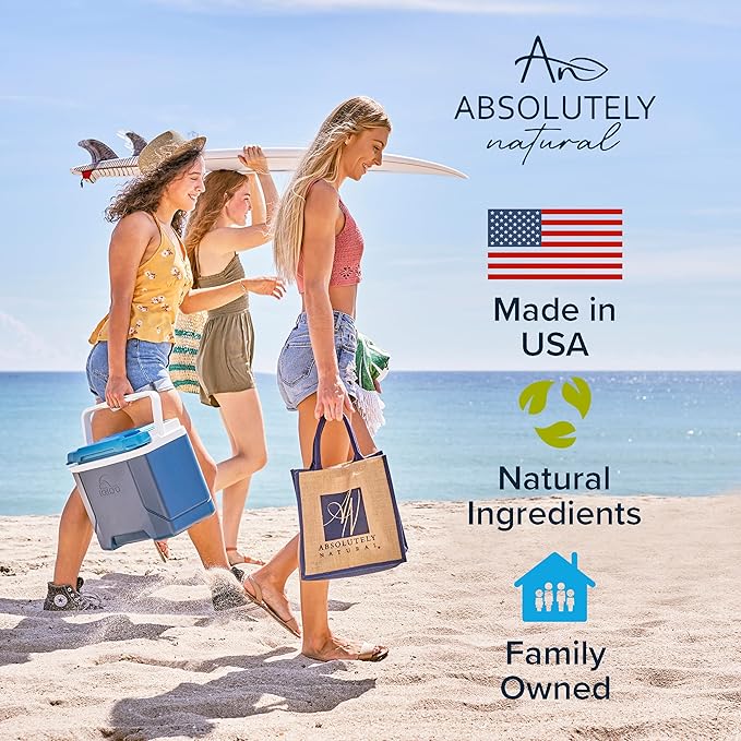 Absolutely Natural - Organic Beauty Cream 4oz with Anti-Aging Antioxidants and Essential Fatty Acids Plant Based Made in USA