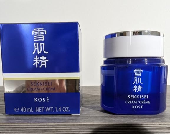 SEKKISEI Cream, Lightweight Water-Based Hydrating Gel Cream, 1.4 Ounce