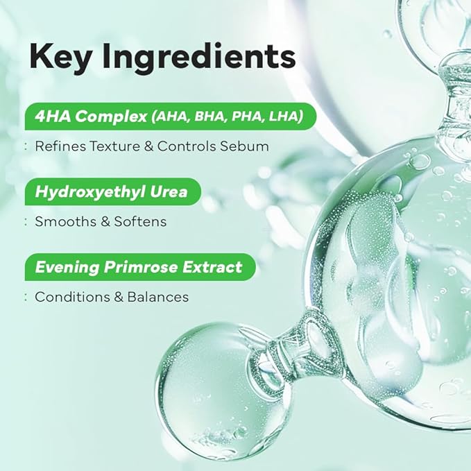 SAM’U PH Sensitive Pore Fit Face Mask – Pore Tightening & Exfoliating Vegan Sheet Mask with AHA, BHA, PHA, LHA, Texture Refining, Travel-Friendly Korean Skincare (5 Sheets)