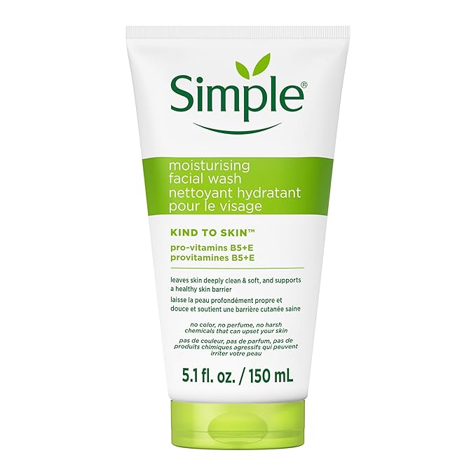 Simple Kind to Skin Facial Wash, Moisturizing 5 oz
