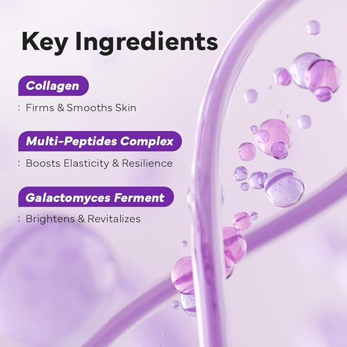 SAM’U PH Sensitive Vital Fit Face Mask – Firming & Barrier Repair Creamy Sheet Mask with 12 Peptides and Collagen, Travel-Friendly Korean Skincare (5 Sheets)