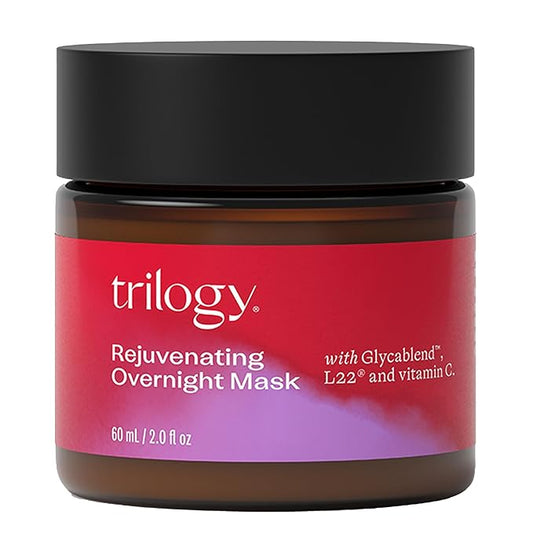 Trilogy Rejuvenating Overnight Mask, Firming & Deeply Hydrating, 2.0 fl oz